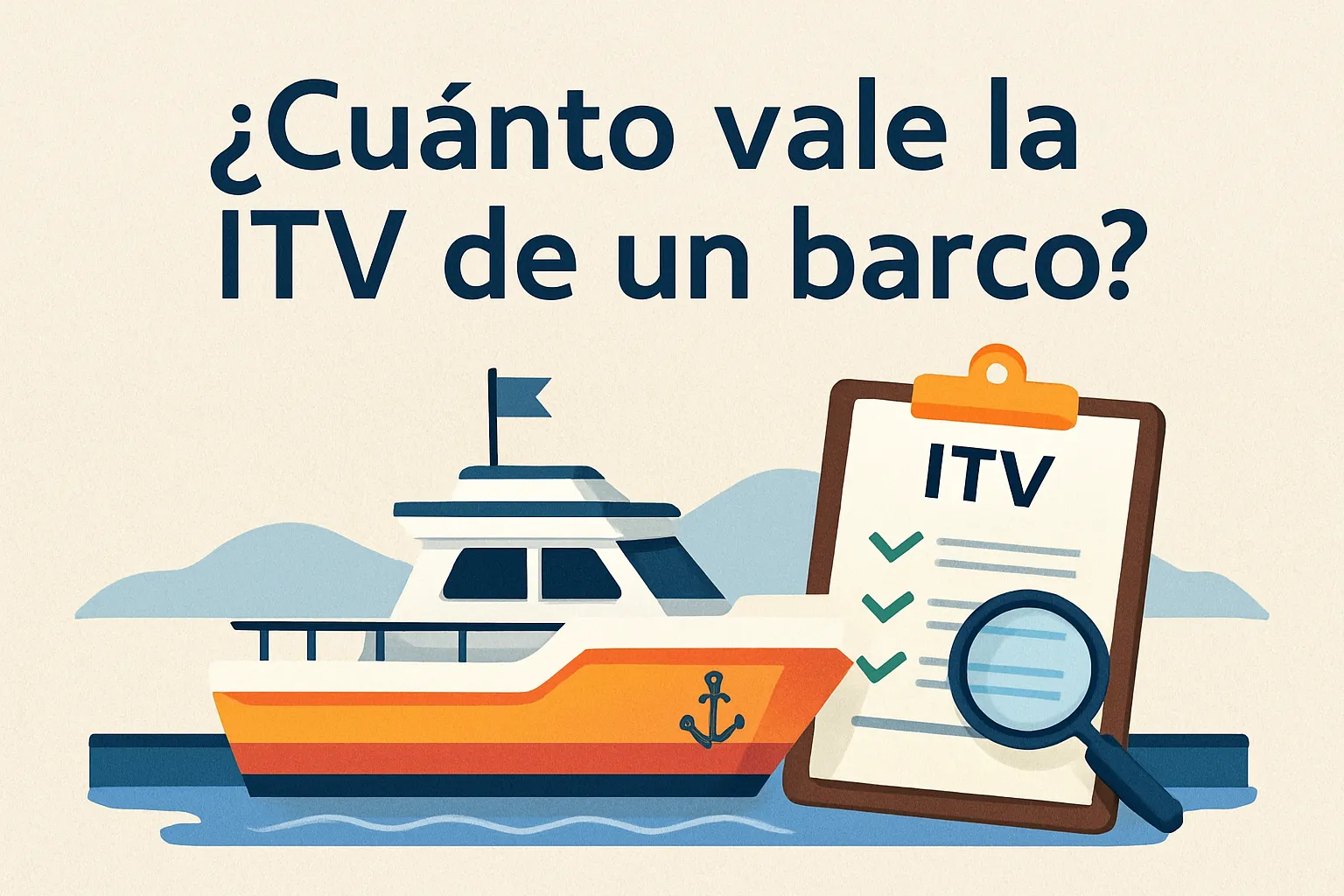 ¿Cuánto vale la ITV de un barco?