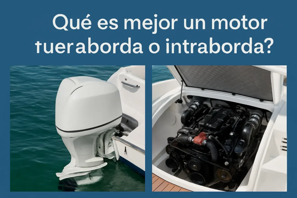 ¿Qué es mejor un motor fueraborda o intraborda?